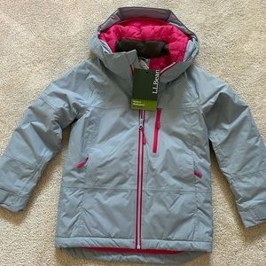 New with tags LL Bean Ski Jacket size 5-6